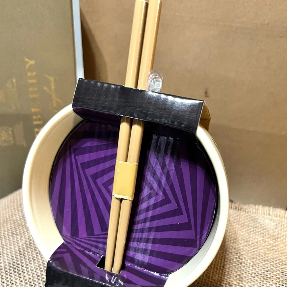 •Star Crossed Lovers• Nightmare Before Christmas 18oz Ramen Bowl Bundle - Picture 3 of 5